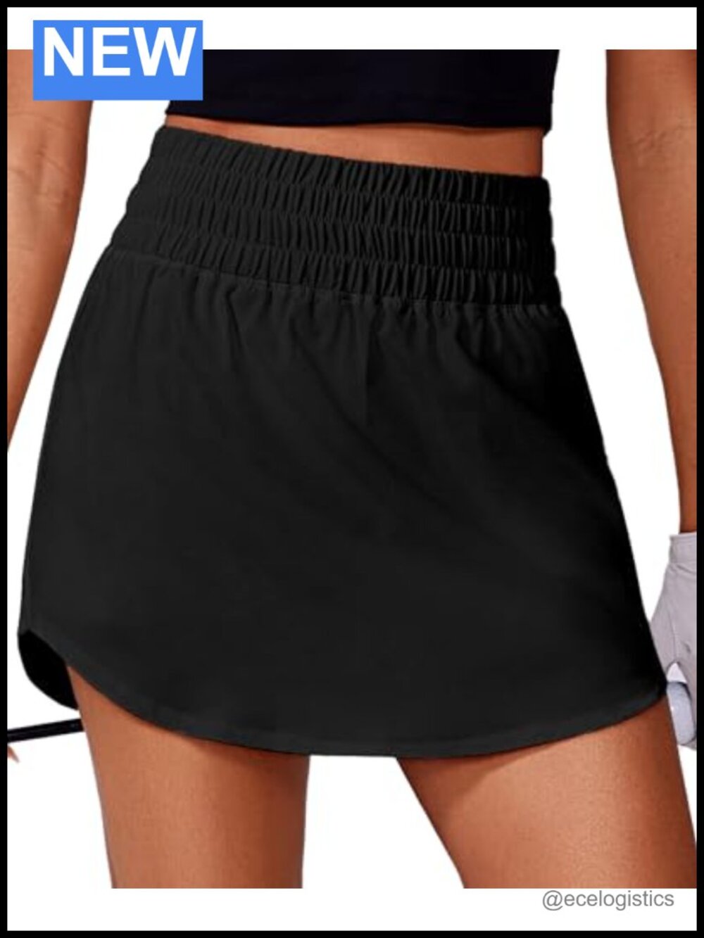 Golf Skort for Women High Waisted with Pockets A-Line Quick Dry Active Skirt